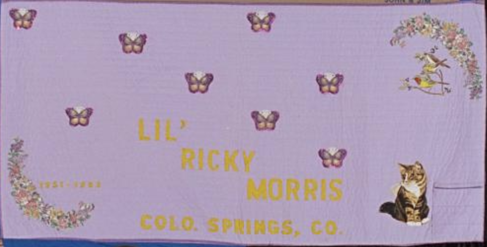 Ricky Morris AIDS Quilt Panel.png