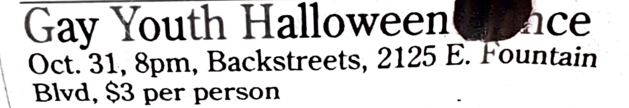 Backstreets Restaurant - Gay Youth Halloween.png