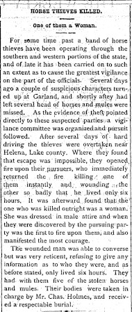Horse Thieves Killed - Colorado Springs Weekly Gazette - Colorado Historic Newspapers.png279