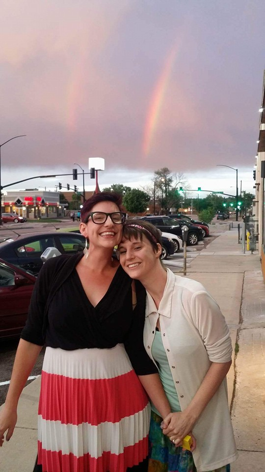 Keep Colorado Springs Queer - Ollie and Caitlin Outside Mountain Fold Books.png300