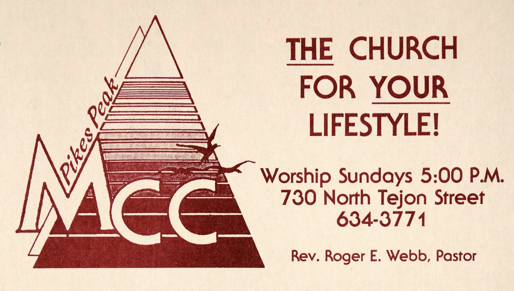 Pikes Peak MCC Ad - Gayspeak 1986.png