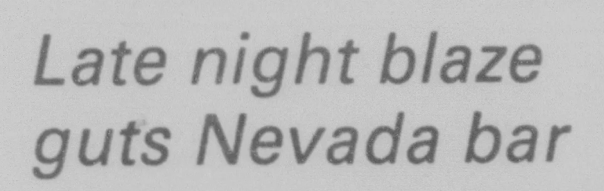 The Box Car - Late Night Blaze Guts Nevada Bar - Colorado Springs Gazette - November 6 1980.png