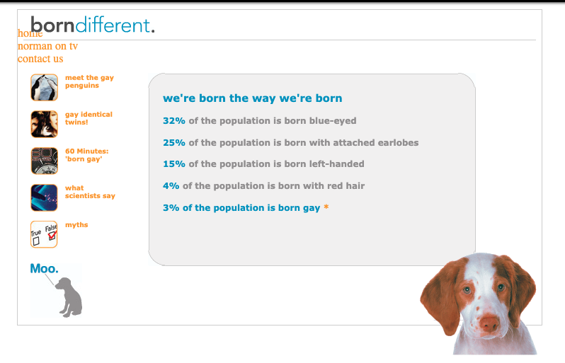 The Dog That Moos Website 2006.png